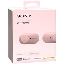 FOR PARTS Sony WF-1000XM3 Noise-Canceling In-Ear Earphones Silver NO RETURNS