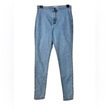 American Apparel Denim The Easy Jean Stretch Skinny Size Medium Retro Light