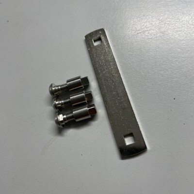 3 Schrauben Schlüssel Lico Swiss H82 Edelstahl Messer für Fleischwolf LICOSWISS
