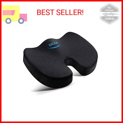 WAOAW Seat Cushion, Office Chair Cushions Butt Pillow for Car Long