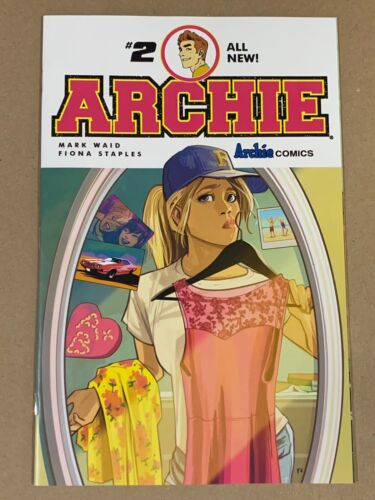 ARCHIE (2015) #2 FIONA STAPLES COVER A, MARK WAID, RIVERDALE, 1ST PRINTING VF/NM - Picture 1 of 6