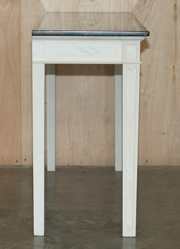 PRINCESS DIANA'S SPENCER HOUSE IMPORTANT PAIR OF MARBLE TOPPED CONSOLE TABLES - Picture 21 of 22