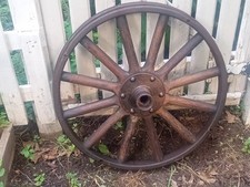 Original Model T Ford Wood Spoke Wheel. Good Wood 1923 1924 1925 1926 1927