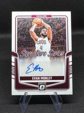 2024-25 Panini Donruss Optic - Evan Mobley Signature Series Autograph #SS-MOB