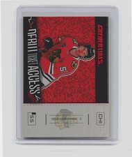 2023-24 Upper Deck Credentials Kevin Korchinski #175 Red Rookie