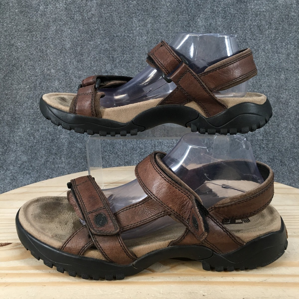 Teva Vintage Sport Sandal Mens 11 Brown Waterproof Leather  display picture 1
