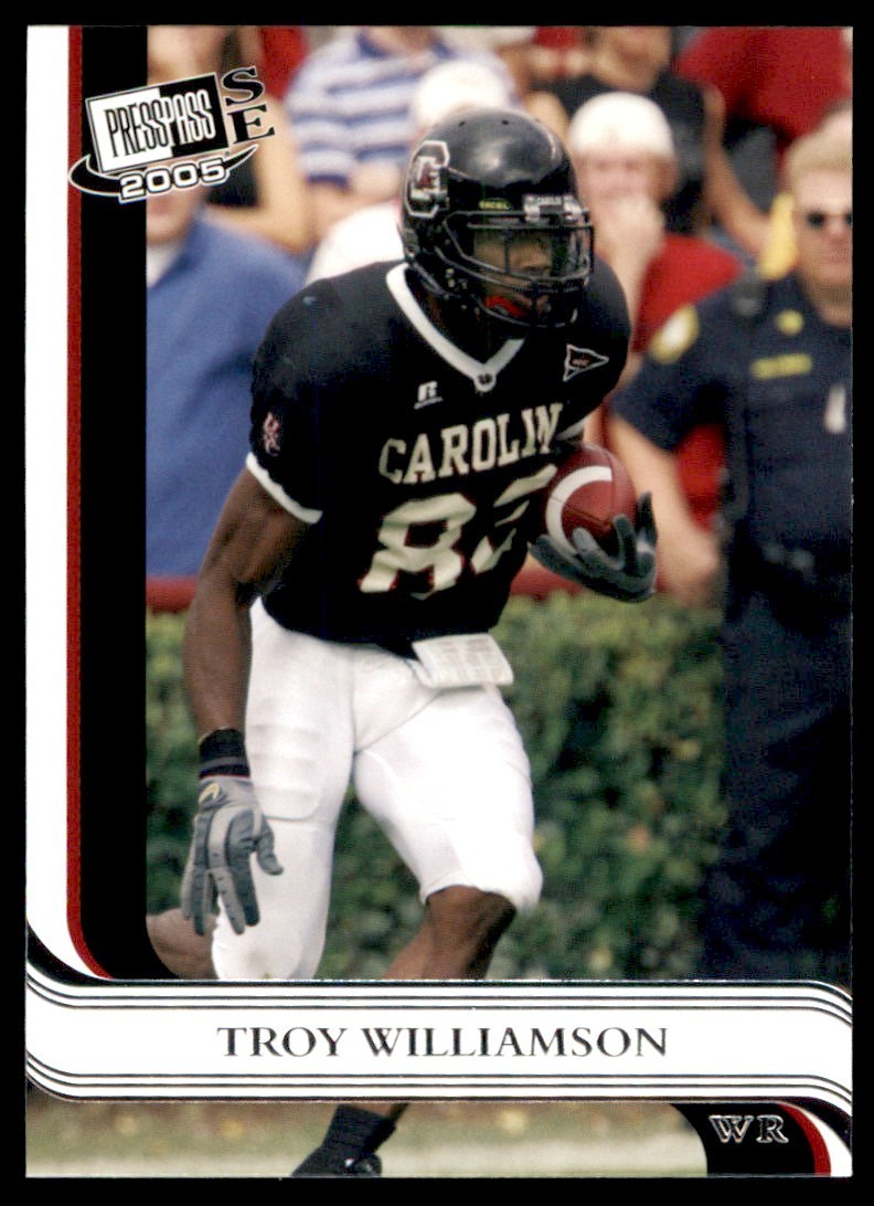 Troy Williamson Press Pass Se #31 Base