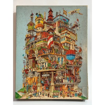 Vintage 1977 Springbok Verticalville Jigsaw Puzzle 500+ Pieces PZL4085 Hallmark