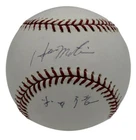 Hideki Matsui Autographed/Signed Japanese Auto Rawlings OML Baseball JSA 211880