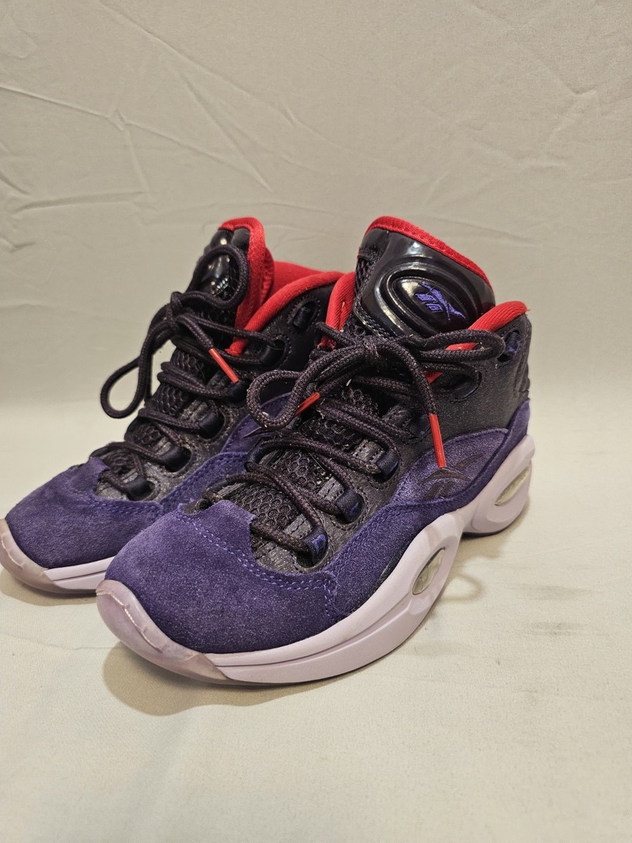 Reebok Question Mid Ghost of Christmas Future Mens Size 5 Purple