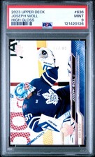 2023 UPPER DECK HIGH GLOSS #636 JOSEPH WOLL 8/10 PSA 9
