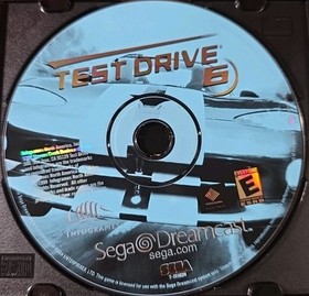 Test Drive 6 Sega Dreamcast Disc Only Untested Light Minimal Scratches