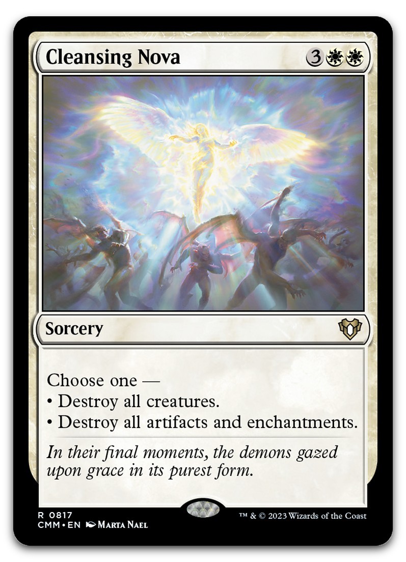 Cleansing Nova #817 (NM) Commander Masters CMM Magic MTG