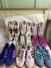Adidas shoe bundle, including spezials, campus and sambas. Variety of sizes