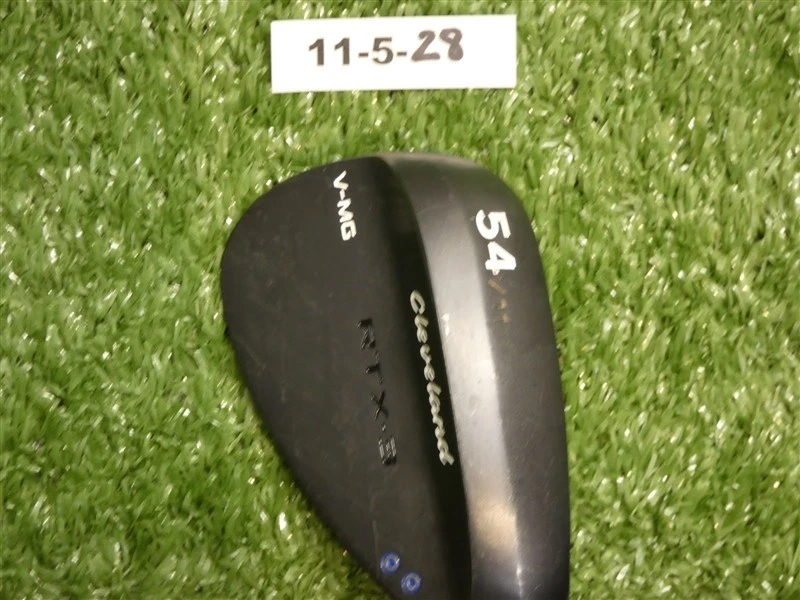 Cleveland RTX-3 Black Satin V-MG 54* 11* Sand Wedge Dynamic Gold Steel Excellent - Image 2 of 4