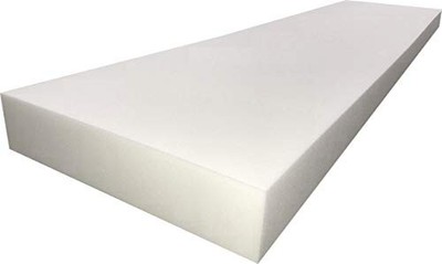  Upholstery Foam 2'' x 24'' x 72'' High Density Cushion 2Inch x 24Inch x 72Inch