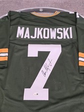 Don Majkowski Autographed/Signed Jersey JSA Green Custom Jersey