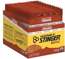 Honey Stinger Organic Gluten-Free Cinnamon Waffles - On-the-Go, Athletic Snack