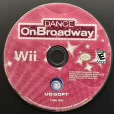 Dance on Broadway - Wii - Disc Only - Resurfaced/Tested