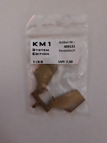 KM1 Pendelblech Dampflok, Art. 409121, Messingguß | Condition: Neu