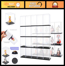 20 Pcs Mini-Figure Display Cases Set for Lego, Dust-Proof Acrylic Storage Box