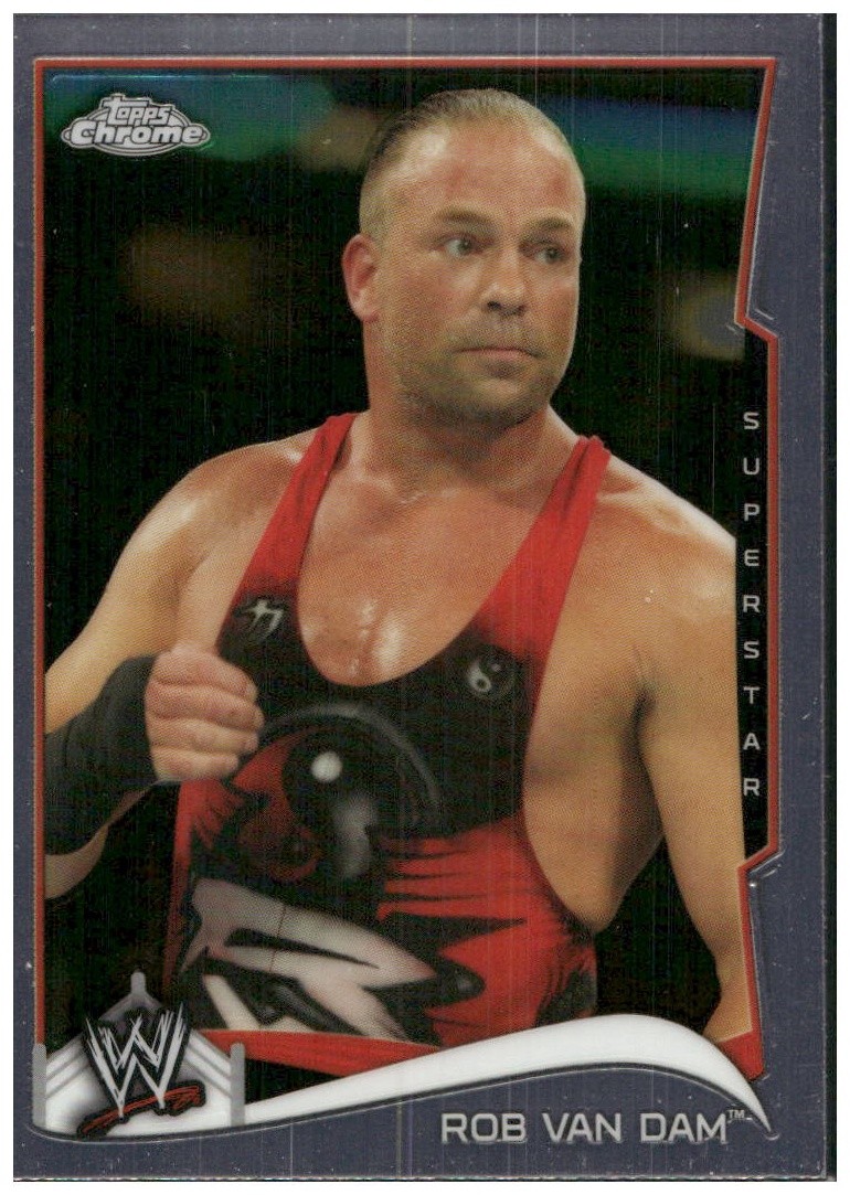 2014 Topps Chrome WWE #41 Rob Van Dam