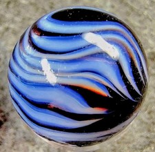 SCARCE Christensen Agate AMAZING 23 FLAME TIPS CHOCOLATE BROWN BASE SHINY NM