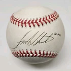 Frank White Signed Auto Rawlings Official American League Baseball ROYALS C2