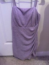 Purple Glittery Homecoming Dress Size 3