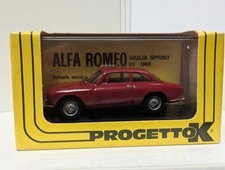 1/43 PROGETTO K ALFA ROMEO Giulia Sprint GT 1963