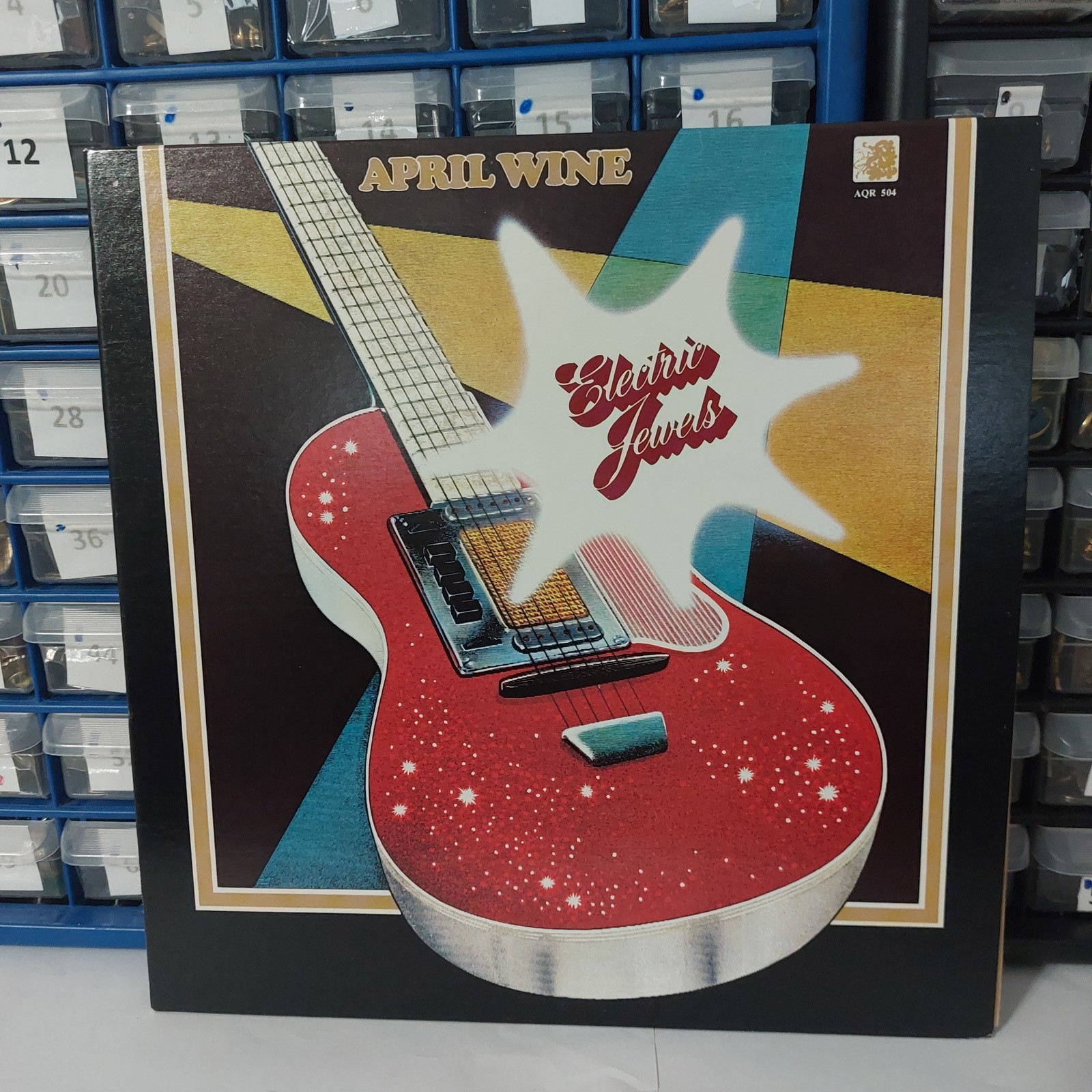 April Wine Electric Jewels Vinyl Lp 1973 Aquarius Records Canadian Rock Album