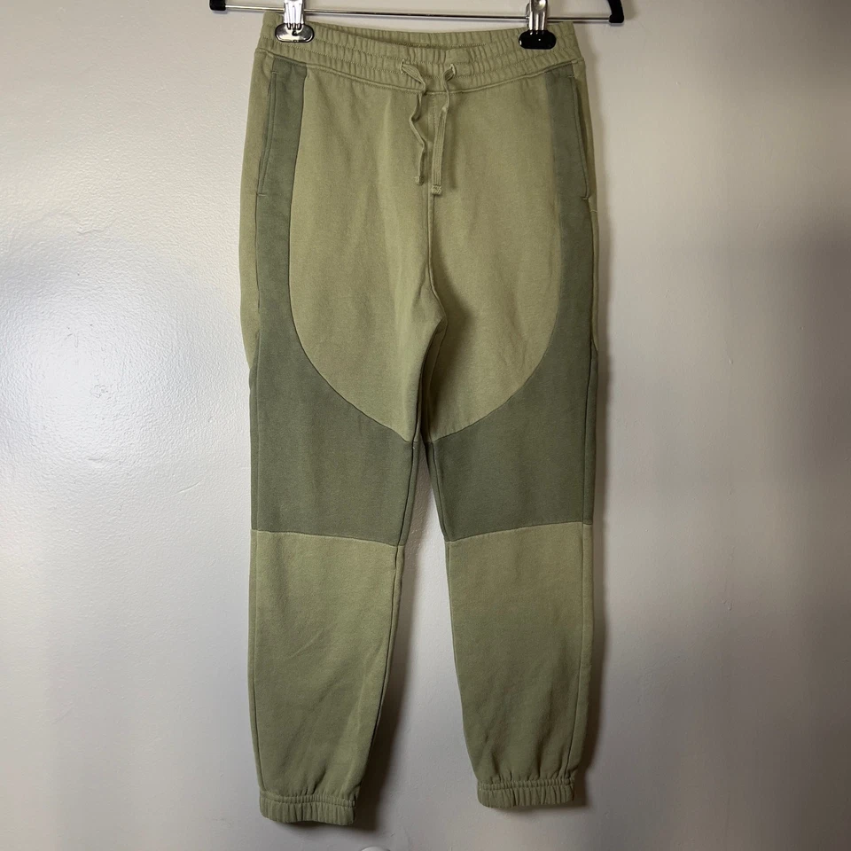 Conjunto de Jogger con Capucha ABERCROMBIE KIDS Niños 9/10 Verde Dos Tonos Calce Relajado Conjunto Foto 3 de 4
