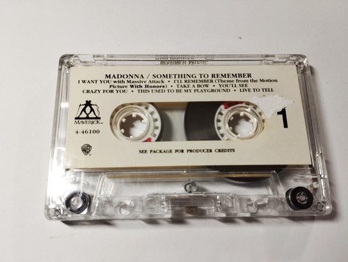 PHILIPPINES Madonna - Something To Remember Cassette Tape w/Sticker Labels. - Picture 6 of 11
