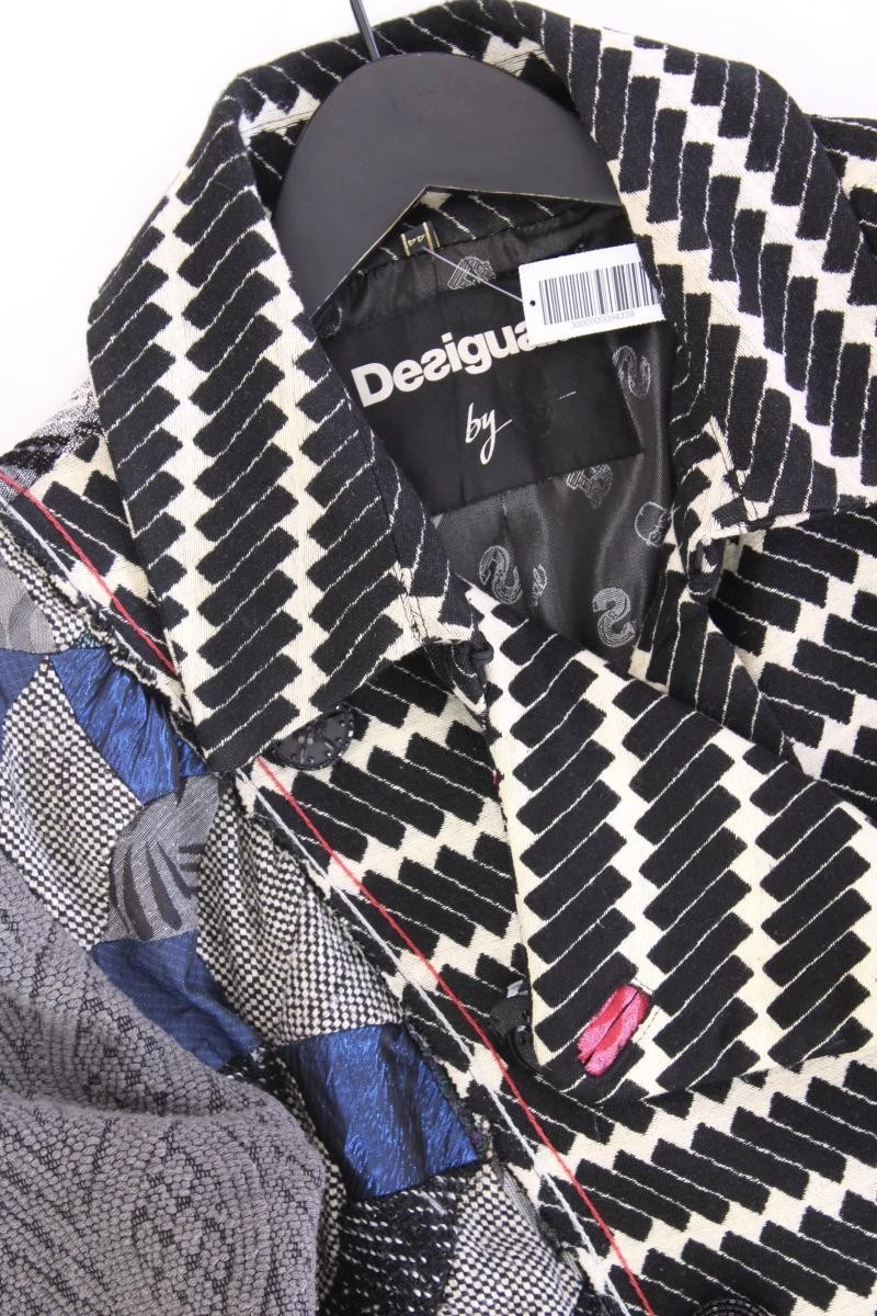 ⭐ Desigual Regular Mantel für Damen Gr. 44, XL grau ⭐