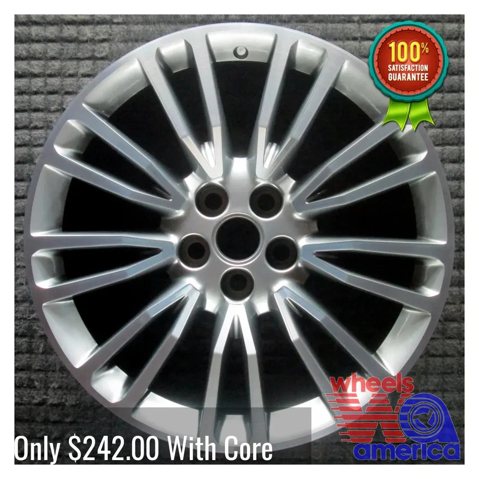 Wheel Rim Cadillac CT6 20 2016-2018 84030707 23391985 Factory Polished OE 4765 — 第 2/4 张图片