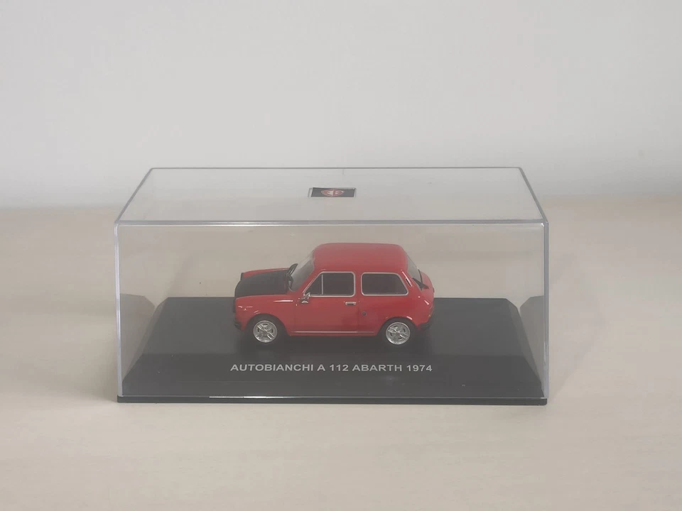Autobianchi A112 Abarth 1974 Modellino Die Cast 1/43 Serie Oro Edison Giocattoli - Immagine 3 di 4