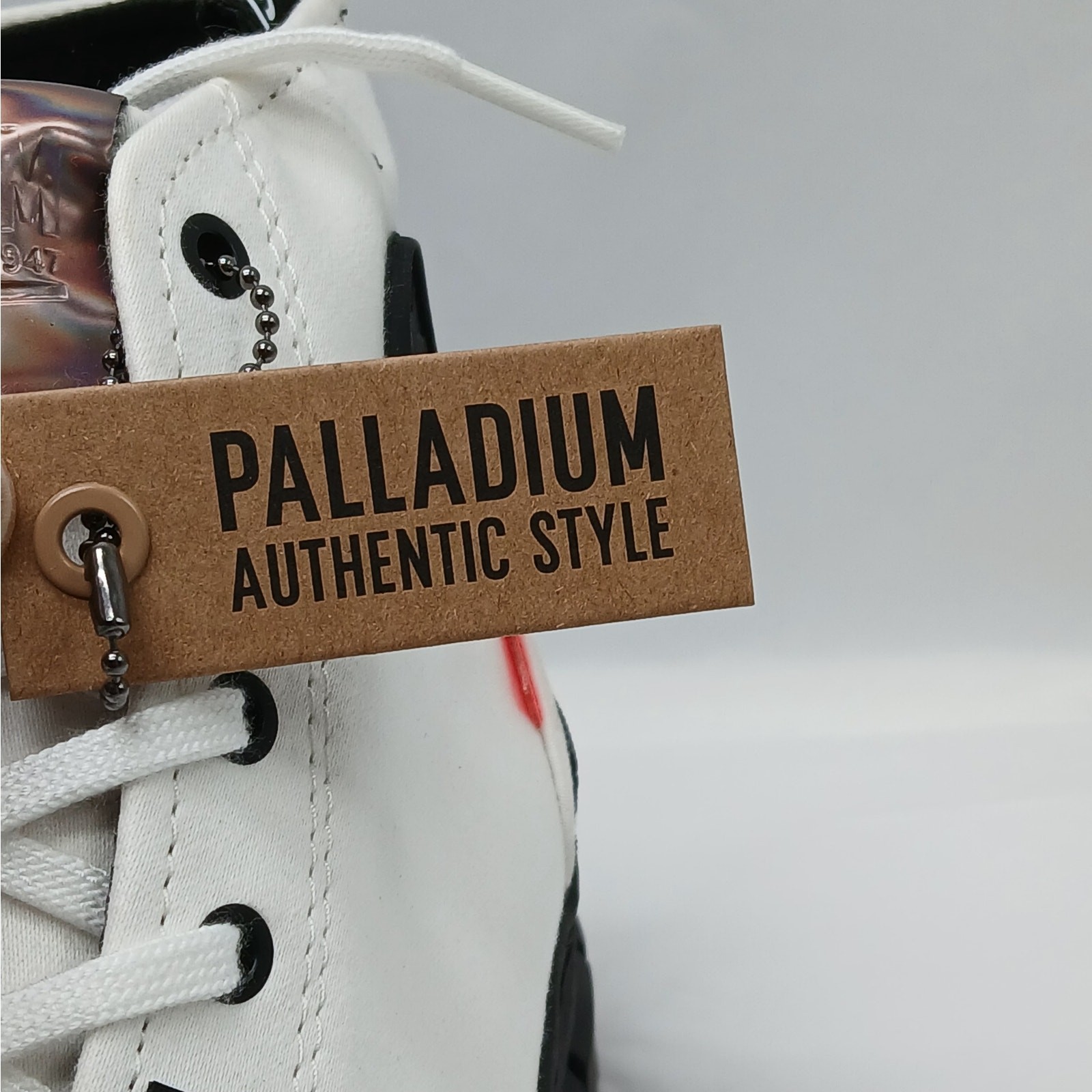 Women's Palladium Revolt Hi TX White Combat Boots - Chunky Platform image 9