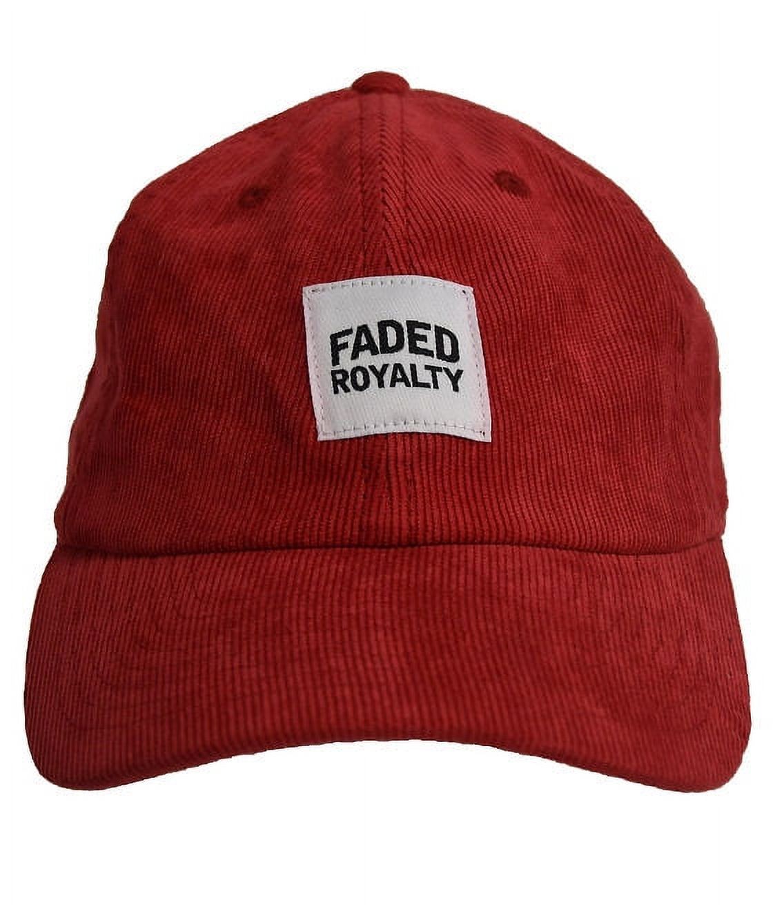 Выцветшая мужская вязаная шапочка Royalty из красного бархата - Один размер 2090₽