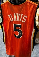 Baron Davis Autographed Golden State Warriors "We Believe" Replica Jersey BAS