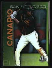 2020 Bowman Platinum - Top Prospects Chartreuse - #TOP-88 Alexander Canario