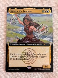 Katara, the Fearless (Extended Art) Media Promos Foil