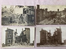 Bombardment Of Lowestoft April 25 1916: Small Archive of 7 RPPCs