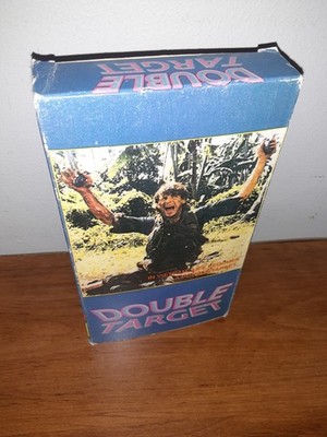 DOUBLE TARGET Bo Svenson VHS Donald Pleasence