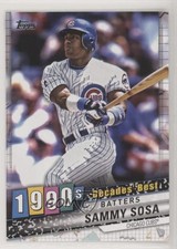 2020 Topps Decades Best Batters Sammy Sosa #DB-53 04ek