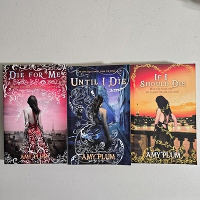 Amy Plum 3x Bundle Die For Me/Until I Die/If I Should Die - Paperback Bulk Buys