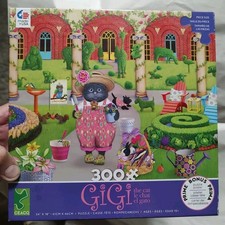 CEACO "GiGi the Cat - The Gardener" a 300-piece Jigsaw Puzzle