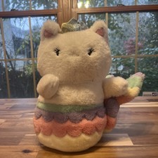 Glow Brights Meowmaid Mermaid Kitten Plush Lights White Cat Sound FAO Schwarz