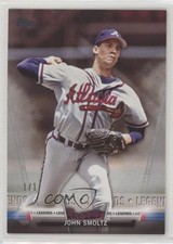 2018 Topps Salute Series 1 Legends Platinum 1/1 John Smoltz #TS-30 HOF w7p