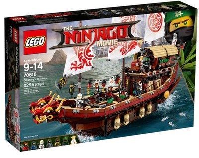 Lego Ninjago Movie Destiny's Bounty 70618 Nur der Karton Extrem Selten