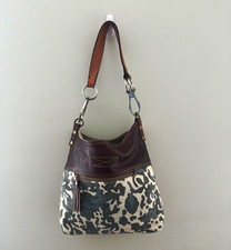 Myra Bag Animal Print Shoulder Bag Zip Front ...